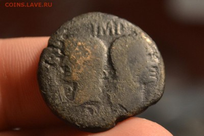 Рим.Дупондий Август и Агриппа. I век н.э. 31.03.2018. 22-00 - CSC_0168.JPG