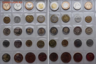 Подборка иностранных монет (40 шт), до 01.04.18 12:10 - 100rub-coins-00