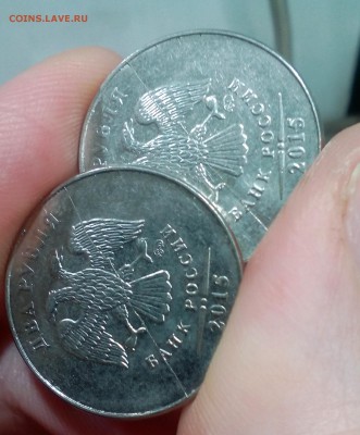 Полные расколы на монетах - 001