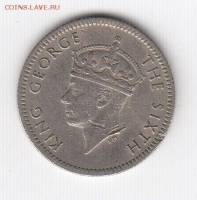 Британские колонии, 7 монет 1940-1959 до 28.03.18, 22:30 - #И-135-r