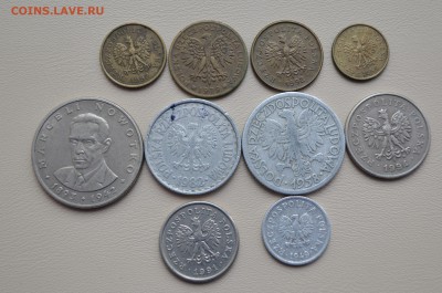 Польша 149-1999 гг. 10 монет, до 31.03 - польша
