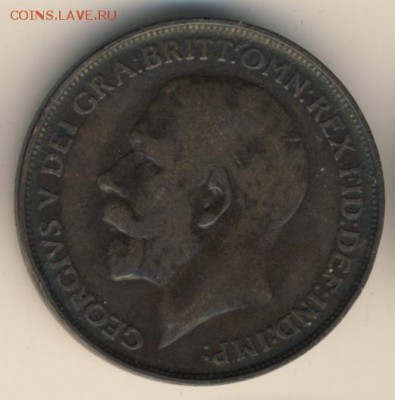 Великобритания, 1 пенни 1897-1917 до 29.03.18, 22:30 - #И-152-r