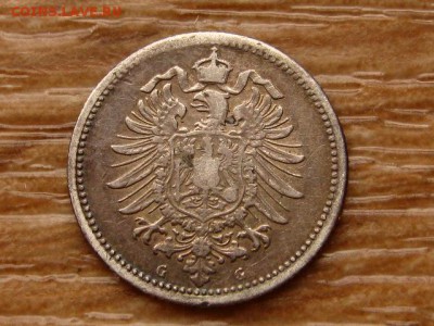 Германия 20 пфеннигов 1876 G до 27.03.18 в 22.00 М - IMG_1799.JPG