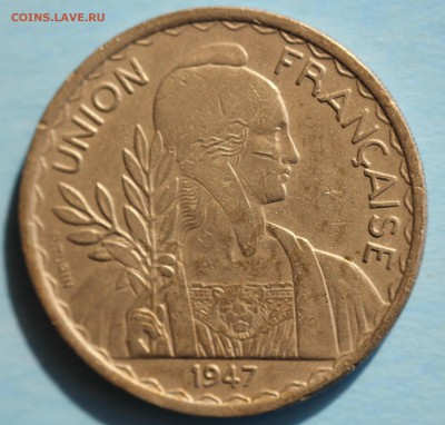 С РУБ. ФРАНЦУЗСКИЙ ИНДОКИТАЙ 1 пиастр 1947г. до 1.04 - IMG_1583.JPG