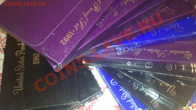 Оценка НАБОРЫ США PROOF 12 разных годов - 11042011055.JPG