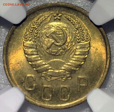 2 копейки 1937 NGC MS65. Оценка - 2-37_ngc_ms65.7706cee8d58de0ee3d1edeb84a4f5372