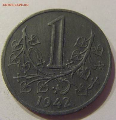 1 крона 1942 Богемия и Моравия №1 02.04.2018 22:00 МСК - CIMG6078.JPG