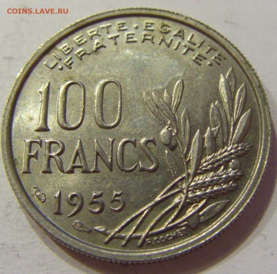 100 франков 1955 Франция №1 02.04.2018 22:00 МСК - CIMG6326.JPG