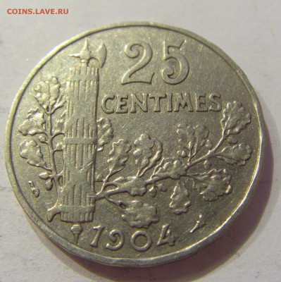 25 сантим 1904 Франция №1 02.04.2018 22:00 МСК - CIMG6354.JPG