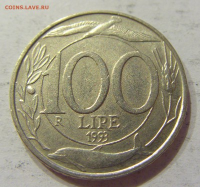 100 лир 1993 Италия №1 02.04.2018 22:00 МСК - CIMG6526.JPG