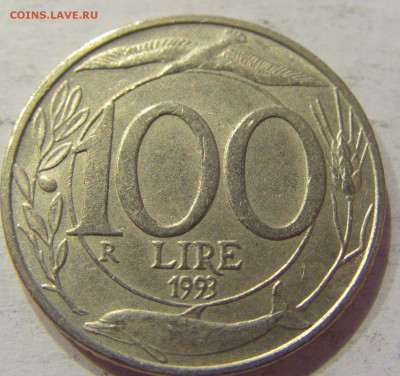 100 лир 1993 Италия №2 02.04.2018 22:00 МСК - CIMG6530.JPG