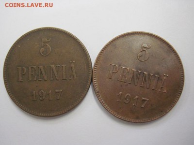 5 пенни 1917 Николай 2 и  Вр. Правительство  до 30.03.18 - IMG_7430.JPG
