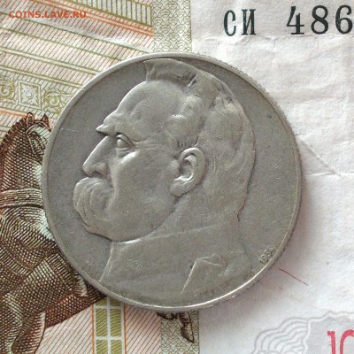Польша 5 злотых 1934 года Легион - DSCN0095.JPG