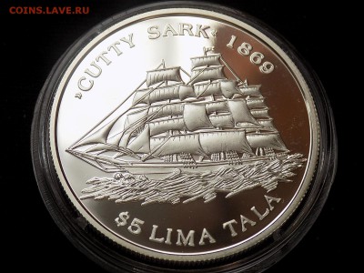 Токелау 5 Тала 2005 чайный клипер Cutty Sark до 01.04 - ТОКЕЛАУ 5 лима КАТТИ РЕВЕРС.JPG