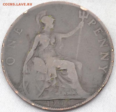 Британия ,пенни 1900 . 01. 04. 2018. в 22 - 00. - DSC_0693