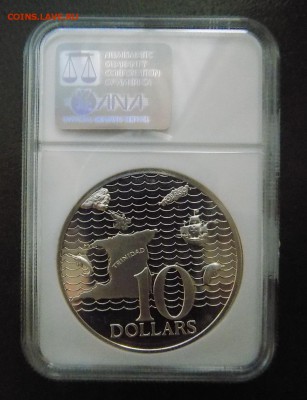 Тринидад и Тобаго 10$ 1972 г. PF 67 в слабе NGC до 01.04 - Слаб%25202.JPG