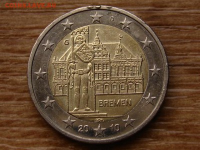 2 евро 2010 G Германия Бремен  до 31.03.18 в 15.00 М - IMG_2094.JPG