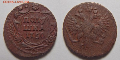 Полушки 1736, 1750 года до 04.04.18 в 22:00 МСК - P3290005.JPG