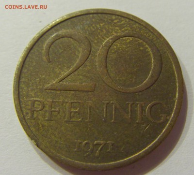 20 пфеннигов 1971 ГДР №1 04.04.2018 22:00 МСК - CIMG7140.JPG