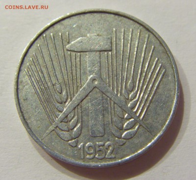 5 пфеннигов 1952 Е ГДР №1 04.04.2018 22:00 МСК - CIMG7166.JPG