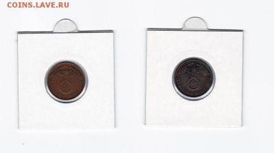 Третий рейх-Нацистская Германия 2 рейхспфеннига 1938-1939 - 2 (1)