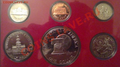 Оценка НАБОРЫ США PROOF 12 разных годов - 12042011084.JPG