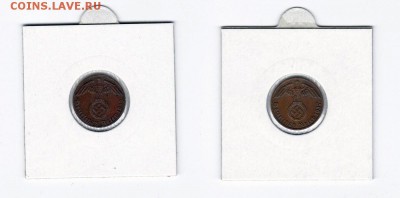 Третий рейх-Нацистская Германия 1 рейхспфенниг 1937-1939 - 1 (1)