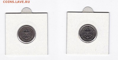 Веймар 50 рейхспфеннигов 1928 (2 монеты) до 06.04.2018 - 50 (1)