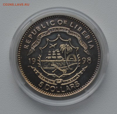 Либерия 5$ 1998. Титаник (RMS TITANIC) d37 мм до 04.04 22-30 - 2502.JPG