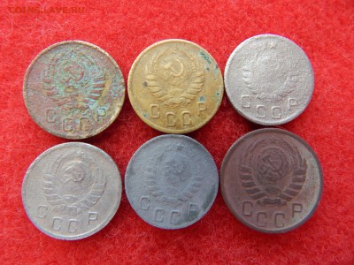 Лот 1945г. 2,10,15 копеек 6 штук. - DSCN1943[1].JPG