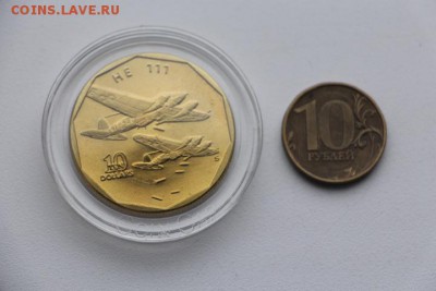 10 долларов маршалловы острова 1991 самолёт - IMG_7680.JPG