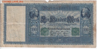 ГЕРМАНИЯ - 100 марок 1910 г. до 06.04 в 22.00 - IMG_20180331_0017