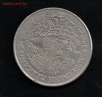 МЕКСИКА 1 ПЕСО 1971 - 10 001