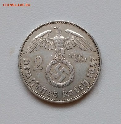 ГЕРМАНИЯ(РЕЙХ),2 рейхсмарки 1937А(Гинденбург)!до 3.04.2018 - IMG_20180224_172907