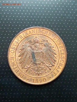 Германская восточная Африка 1 рупия 1890 г до 05.04.2018 г - 3