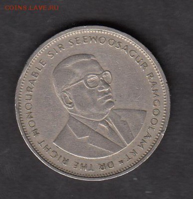 Маврикий 1991 5 рупий - 80