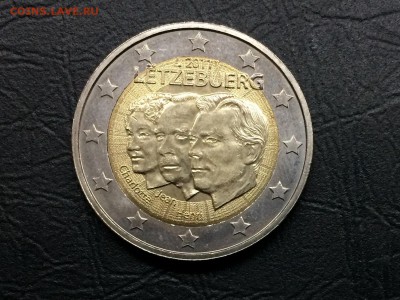 2 евро 2010  Люксембург Жан фон с 200 р 6.03.2018 - IMG_9370.JPG
