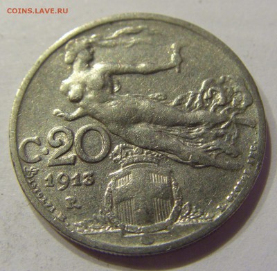20 чентезимо 1913 Италия №1 07.04.2018 22:00 МСК - CIMG8301.JPG