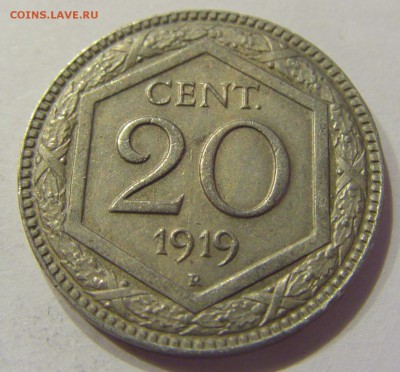 20 чентезимо 1919 старый тип Италия №1 07.04.2018 22:00 МСК - CIMG8333.JPG