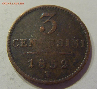3 чентезимо 1852 Италия №1 07.04.2018 22:00 МСК - CIMG8445.JPG