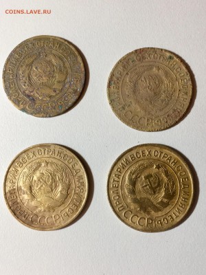 3 копейки СССР 8 шт 1926-55 года. До 22:00 07.04.18 - BD6AEB4A-F570-4816-8116-BD5B15371776