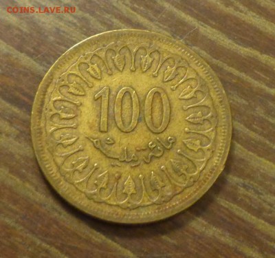 ТУНИС - 100 миллимов 1960 до 8.04, 22.00 - Тунис 100 миллимов_1