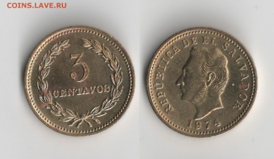 Сальвадор - 3сент74