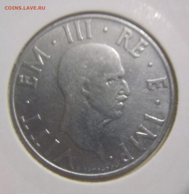 Италия 2 лиры 1940 год - IMG_0101