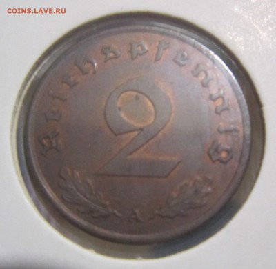 Германия 2 пфенинга 1939 - IMG_0109