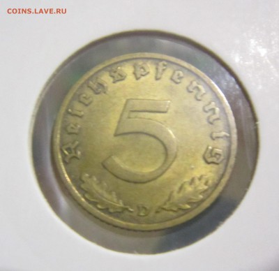 Германия 5 пфенингов 1938 год - IMG_0111