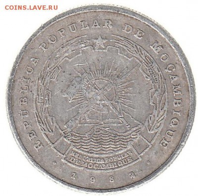 Мозамбик 25 метикайс 1982 до 4.04 в 22.00 - vrr