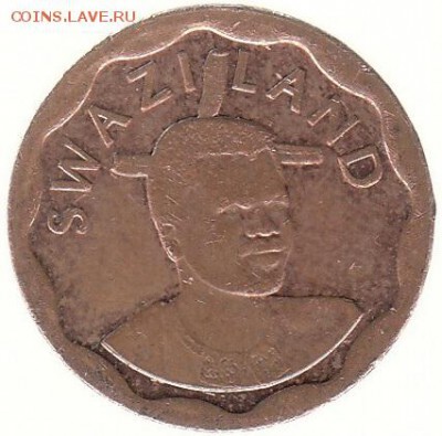 Свазиленд 5 центов 2011 до 4.04 в 22.00 - vff