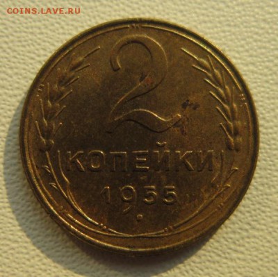2 копейки 1955г                   08,04,2018 22,00 по Москве - IMG_6016.JPG