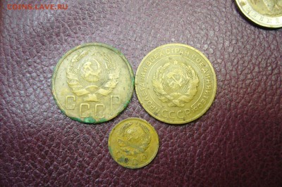 5 копеек 1926 + 1935 + 1 копейка 1935 - 05-04-18 - 23-10 мск - 99